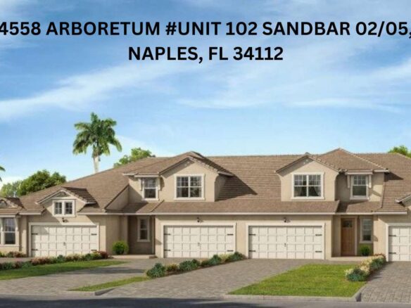 4558 ARBORETUM #UNIT 102 SANDBAR 02/05, NAPLES, FL 34112
