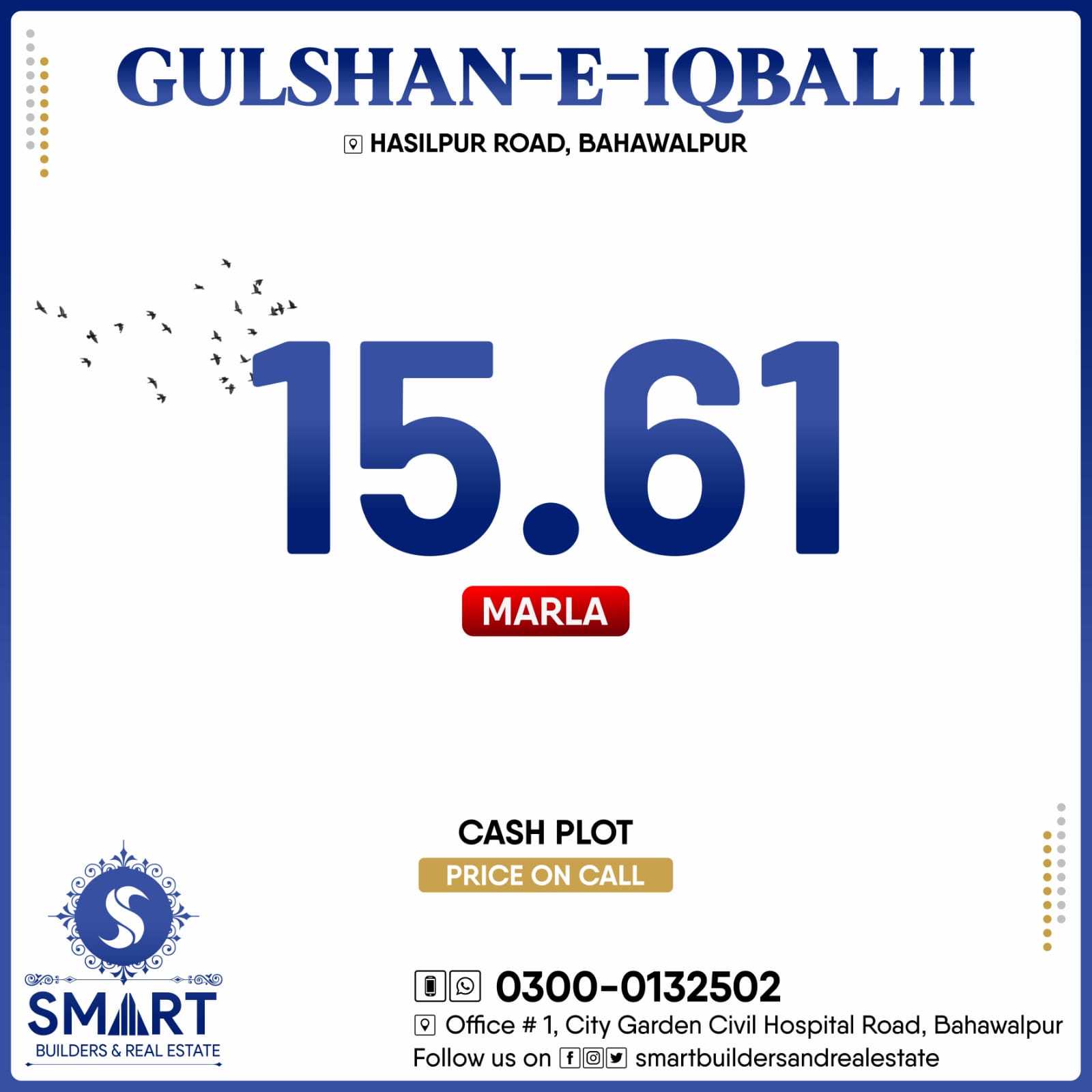 15 Marla Plot For Sale Gulshan Iqbal2