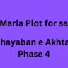 5 Marla Plot for sale