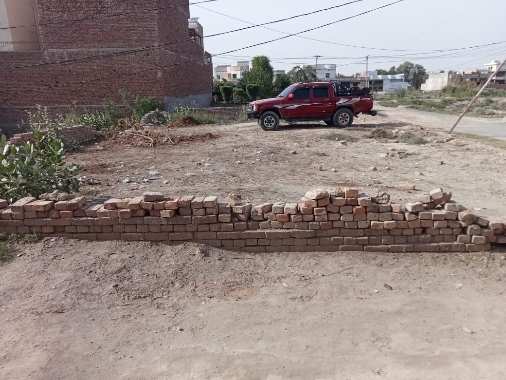 10 Marla Corner Plot for Sale Sabzazar Town Khanpur