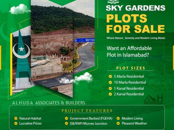 10 Marla Residential Plot For Sale Sky Gardens Islamabad