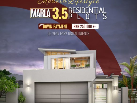 3.5 Marla Residential Plot For Sale Gujrat