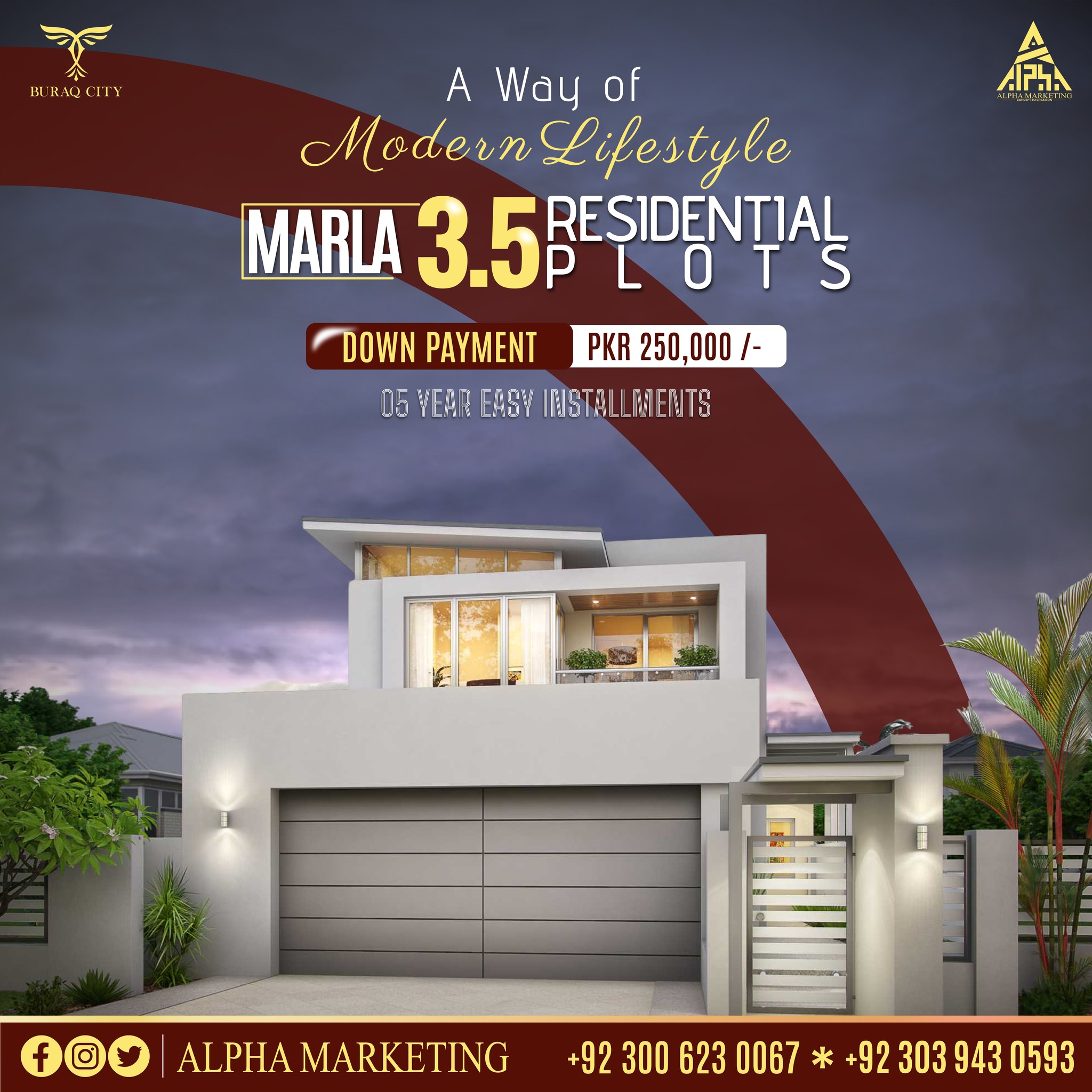 3.5 Marla Residential Plot For Sale Gujrat