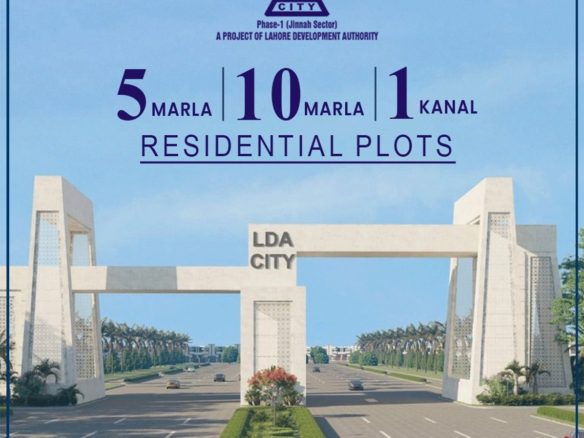 5 Marla Residential Plot For Sale LDA CITY Lahore