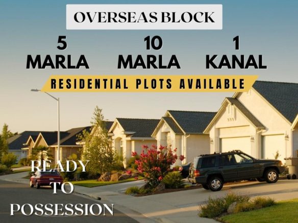 1 Kanal Residential Plot For Sale Parkview City Lahore