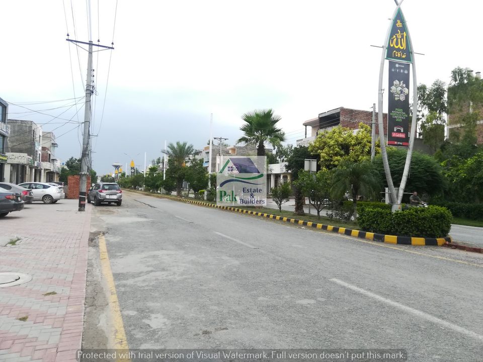 6 Marla Residential Plot For Sale SA Gardens Lahore