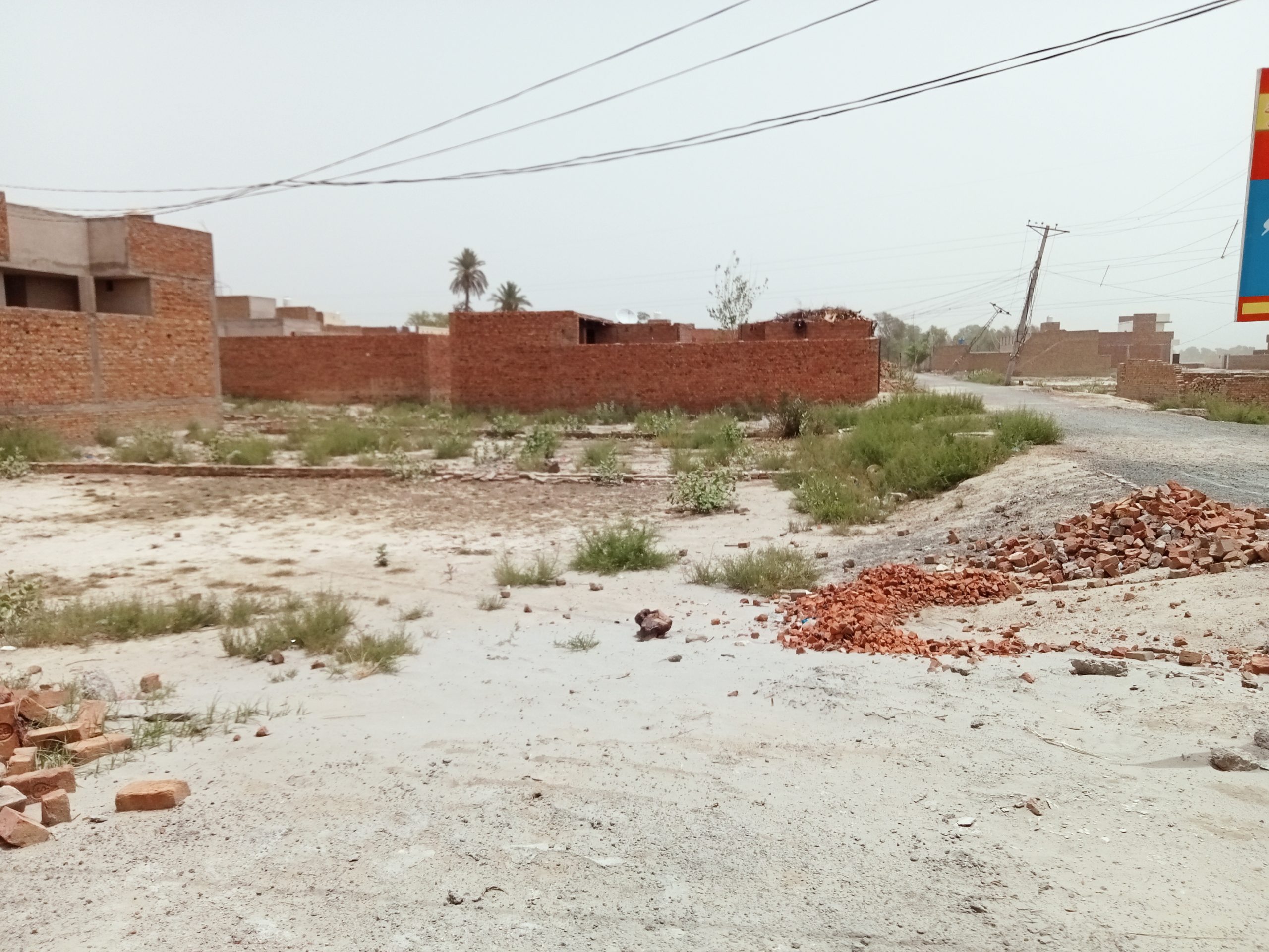 14 Marla corner plot for sale Talha town khanpur