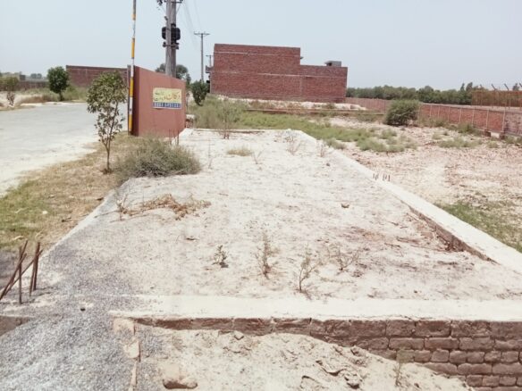 2.38 Marla commercial plot for sale Nawankot road khanpur