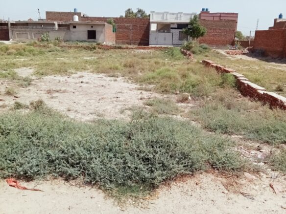 4 Marla corner plot for sale Jadda Town khanpur