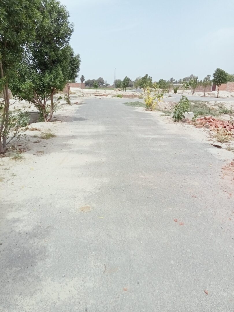 2 Marla commercial plot for sale Fazal garden road khanpur
