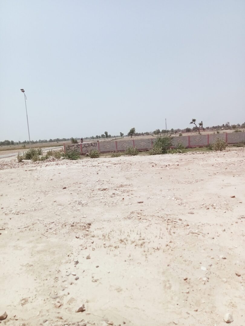 3 Marla commerci plot for sale Al ghaffar New City khanpur