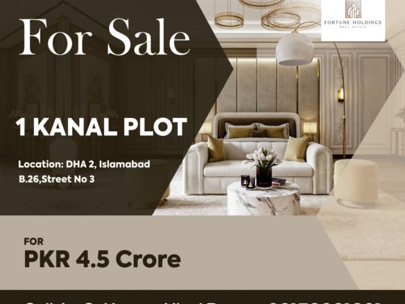 1 Kanal Residential Plot For Sale DHA 2 Islamabad