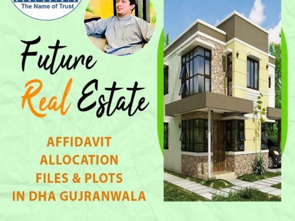 1 Kanal Residential Plot For Sale In DHA Gujranwala