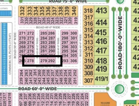 15 Marla Residential Plot For Sale In Citi Housing Sialkot