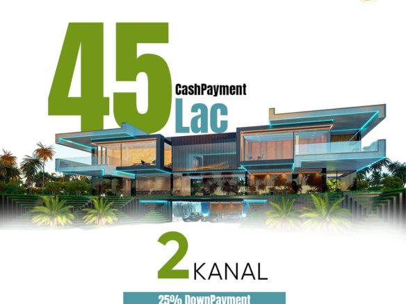 2 Kanal Residential Plot For Sale DHA Lahore