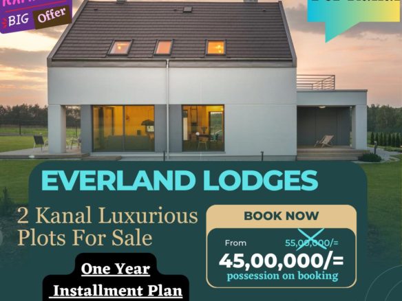 2 Kanal Residential Plot For Sale In Phase 7 DHA, Lahore