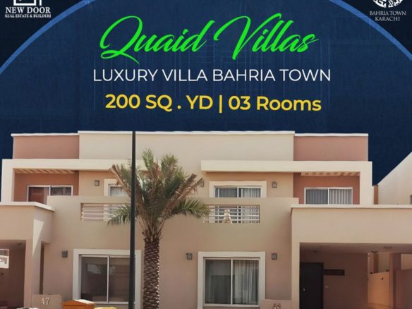 200 sq yards Luxury Villa For Sale Bahria Town Karachi