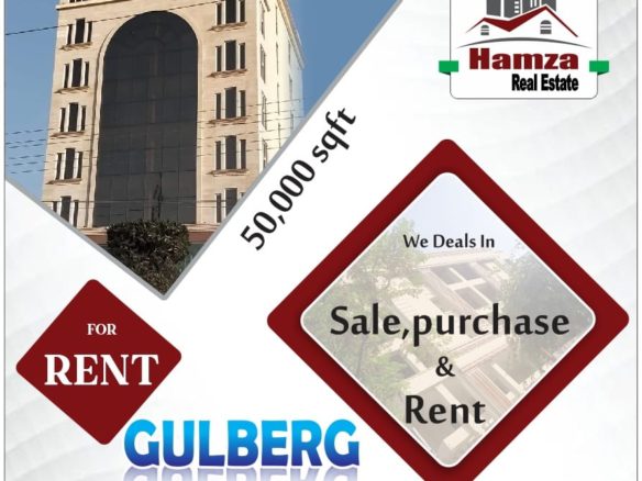 50000 Sqft Office For Rent Gulberg Lahore