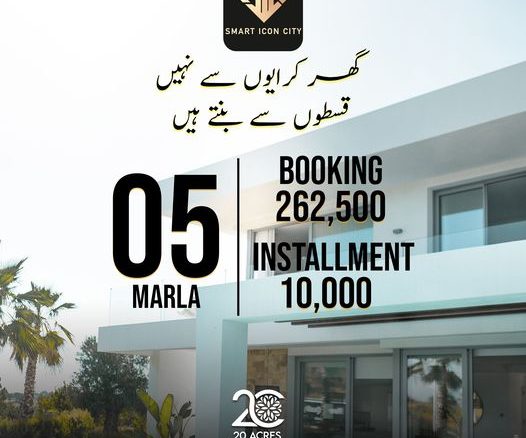 5 Marla Residential Plot For Sale Smart Icon City Peshawar