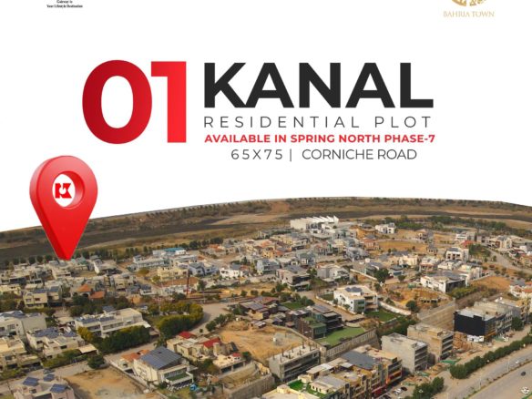 1 Kanal Residential plot For Sale Bahria Town Rawalpindi