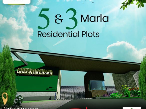 3 Marla Residential Plot For Sale Green Orchards Lahore