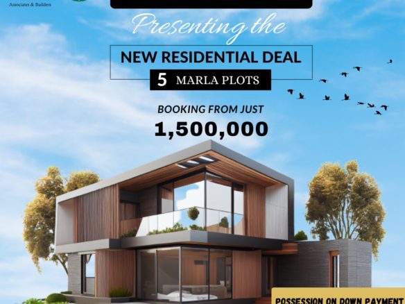 5 Marla Residential Plots For Sale In Maryam Town Lahore