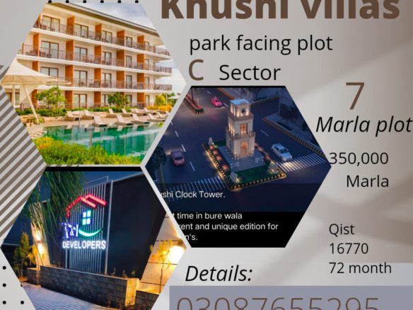 7 Marla Residential Plot For Sale Mandi Burewala