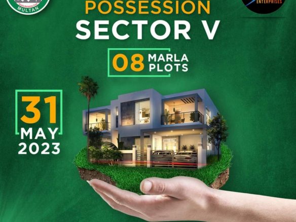 8 Marla Residential Plot For Sale DHA Multan