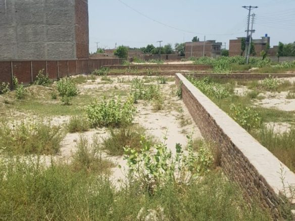 4.15 Marla Plot For Sale Afzal Garden Khanpur Katora