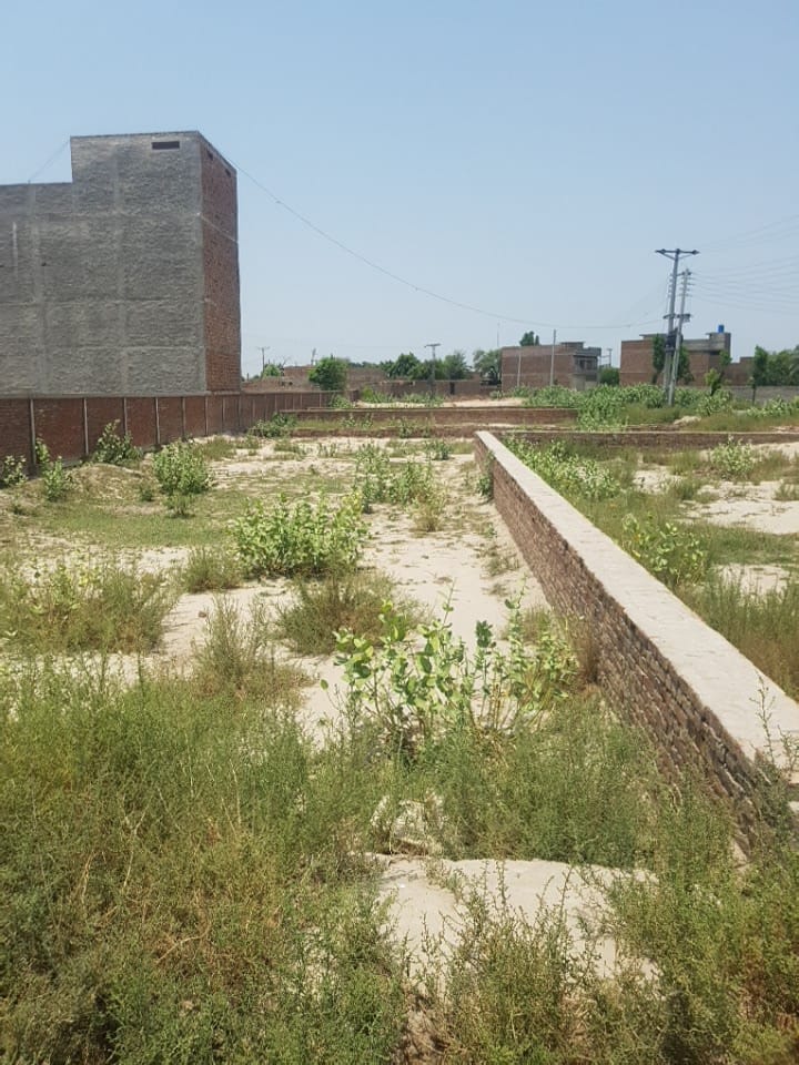 4.15 Marla Plot For Sale Afzal Garden Khanpur Katora