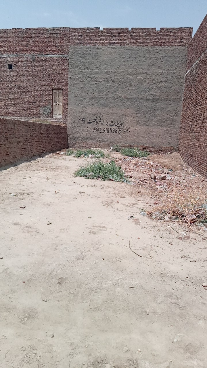 5 Marla Plot For Sale Ghareeb Abad Khanpur