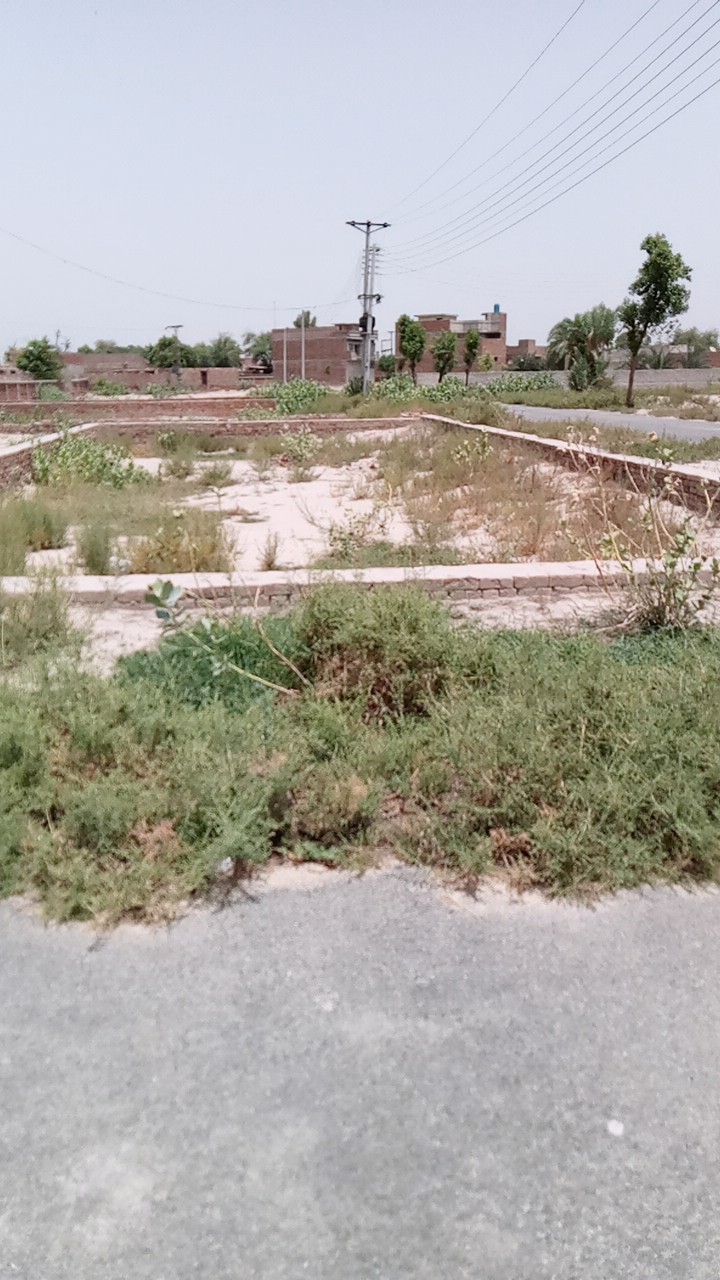 8 Marla plot For Sale Afzal Garden Khanpur