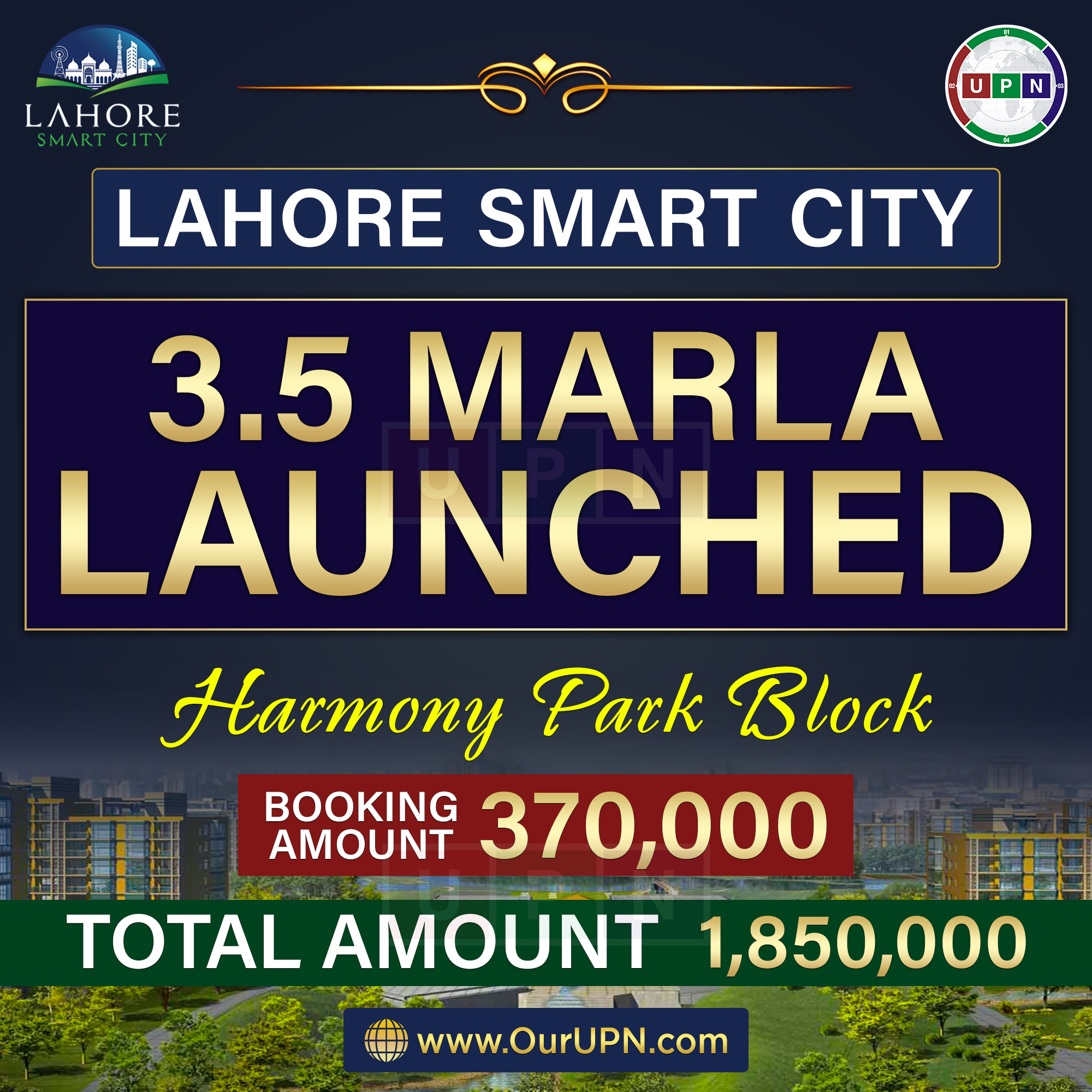 Residential Plot For Sale Smart City Lahore