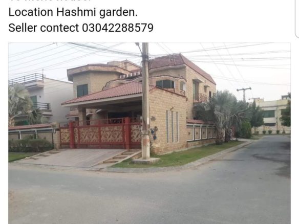 House for sale 16 marla hashmi garden Bahawalpur