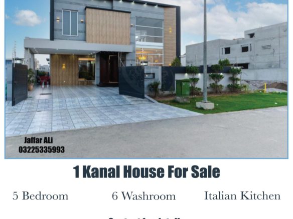 1 Kanal of the Decent House for Sale in DHA Lahore