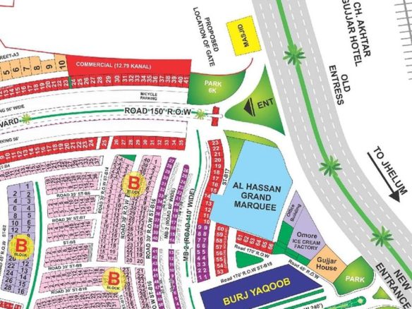 4 Marla Commercial Plot For Sale In Citi Housing Jhelum
