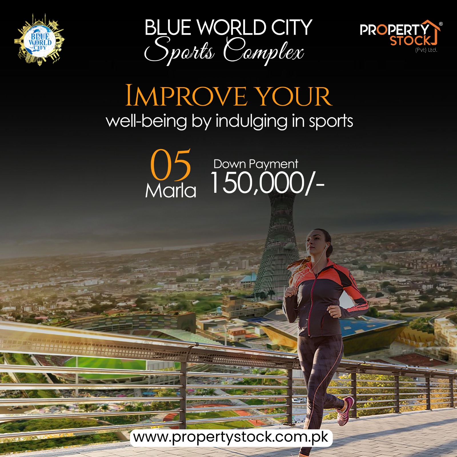 5 Marla Residential Plot For Sale Blue World City Islamabad