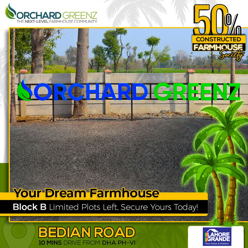 10 Kanal Farm House For Sale Bedian Road Lahore