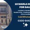 10 Marla House For Sale Garden Town Lahore