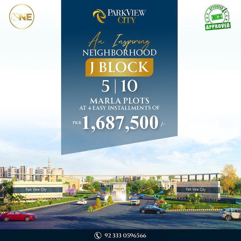 10 Marla Plot For Sale Jinnah Avenue Islamabad