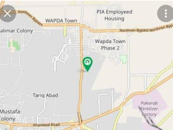 10 Marla Plot For Sale Jinnah Road Multan