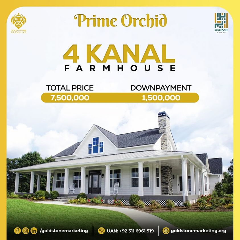 4 Kanal Farm House For Sale Prime Valley Islamabad 4 Kanal Farm House For Sale Prime Valley Islamabad