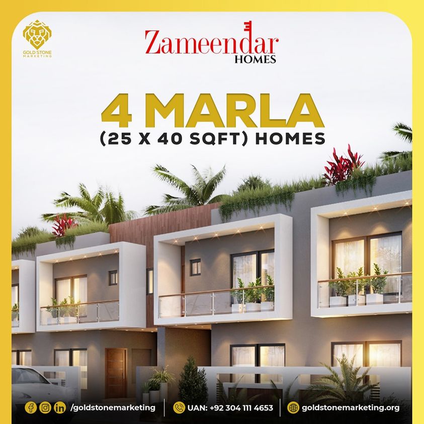 4 Marla Residential Plot For Sale Zameendar Homes Islamabad