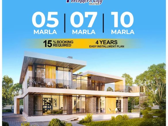 5 Marla Plot For Sale 7 Wonder City Multan