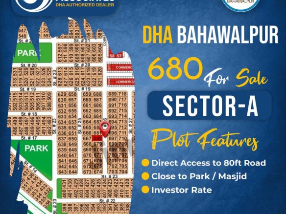 5 Marla Plot For Sale Phase 1 DHA Bahawalpur