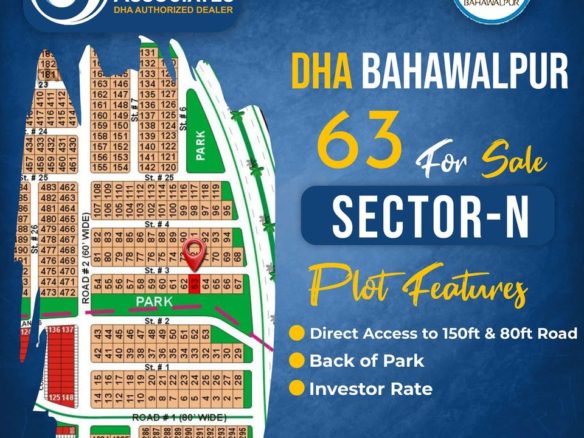 8 Marla Plot For Sale Phase 1 DHA Bahawalpur