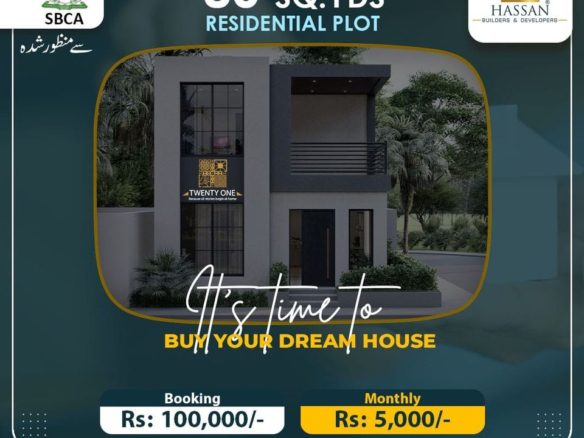 80 Sq Yds Plot For Sale M 9 Motorway Karachi