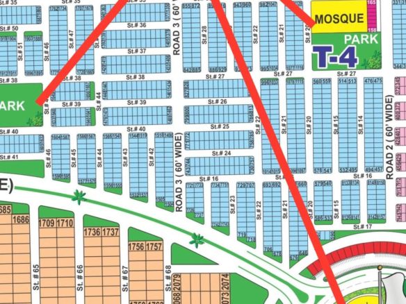 5 Marla Plot For Sale DHA Multan