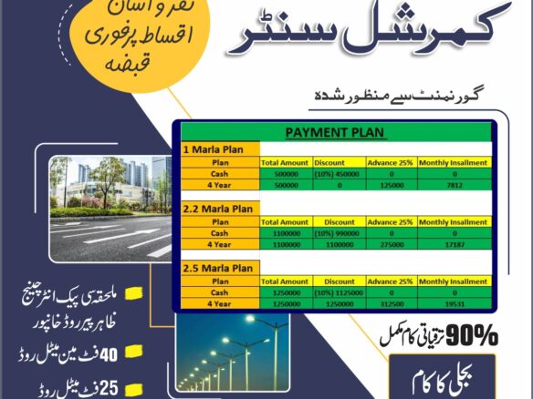 Hammad Commercial Center Payment Plan