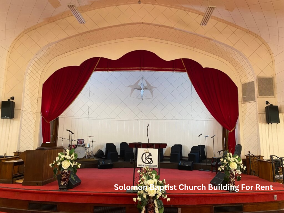 Solomon Baptist Church Building For Rent